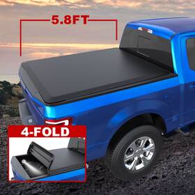 201m32207yn Jmotorparts 5.8ft Bed Truck Tonneau Cover For 2019-2025 Chevrolet Silverado Gmc Sierra 1500