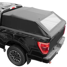 A3411-00001-bk Joytutus Truck Bed Soft Topper Compatible With Ford F150 2015-2024 5.5ft