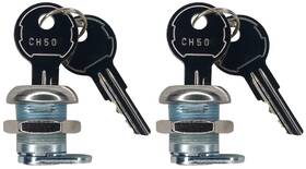 2tbl Jquad 2 Pack Keyed Alike Truck Tool Box Locks With Keys - Replacement Pickup