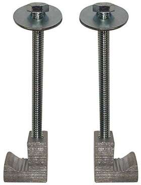 Jquad 859668006332 Easy Mount Truck Tool Box J Clamps Aluminum Tie Downs 2 Pack
