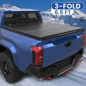 4296bm042243 Jupiterauto 6.5ft Hard Frp Tonneau Cover Bed For 2007-13 Chevy Silverado Gmc Sierra 1500