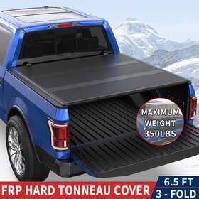 4296bm042248 Jupiterauto 6.5ft/ 6.6ft Hard Tonneau Cover Frp For 88-02 Chevy Gmc C1500 C2500 C3500 K1500