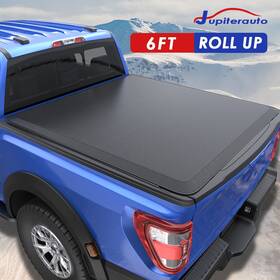 4296bm44216w Jupiterauto 6ft Truck Bed Tonneau Cover Roll-up For 1994-2003 Chevy S10 Gmc Sonoma S15 Lamp