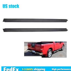 Krot001563 Kairos For 2004-2015 Nissan Titan King Cab Only Bed Rail Cap Black Lh And Rh Side