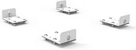 408sc Kargo Master Kargomaster Dcu Clamp And Lock Ladder Racks Mount Kit