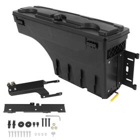 11746885 Keepcrushparts 1x Right Truck Bed Swing Storage Tool Box With Lock For 2015-2022 Ford F150 Pickup