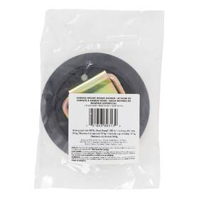 Mount44 Keeper 89313 Hampton 8870651 4 In Tie Down Anchor Surface Black