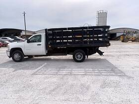 20130412-0296316 Knapheide Dump Bed 8x12.6 Excellent Condition With Remote Control