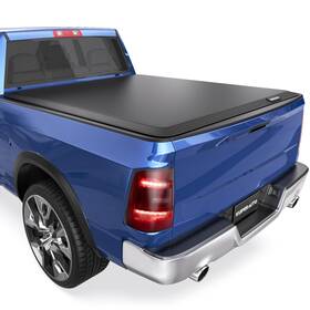K102ga307w Kuiperauto 5.3ft Vinyl Truck Bed Tonneau Cover For Dodge Dakota Quad Cab Short