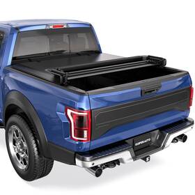 K102gb103 Kuiperauto Soft Quad-fold 5.5 Ft Folding Truck Bed Tonneau Cover
