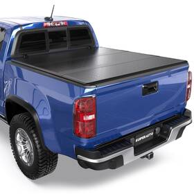 Kuiperauto K102gc246-1 Truck Bed Tonneau Cover 6.2 Ft Fiberglass Tri Hard Chevy Colorado Gmc 2004-2014