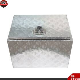 Labwork Ber169620 24 Inch 17 18 Silver Aluminum Underbody Tool Box For Rv Trailer Truck Storage