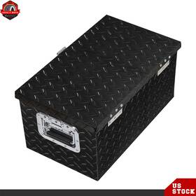 Ber369225 Labwork Aluminum 20 Inch L X 12 W 9.5 H Diamond Plate Tool Box For Pickup Truck Rv Trailer