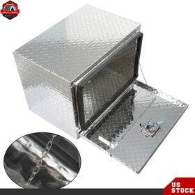 Ber450435 Labwork 24 Inch Aluminum Tool Box With T-handle Lock And Keys For Pickup Truck Trailer