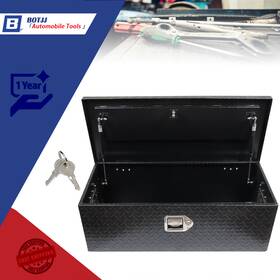 Bt27387b Labwork 30inch Aluminum Truck Toolbox Pickup Trailer Rv Storage Tool Box With Key Black