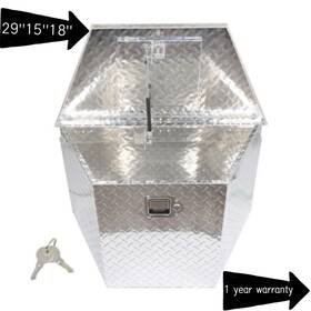 Law180222 Labwork 29 Inch Aluminum Tool Box For Pick Up Trailer/truck/rv Utility