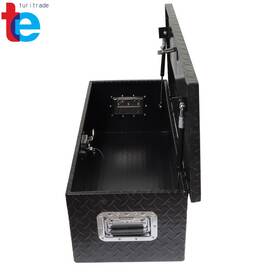 Tr46086 Labwork Black 30 Inch X 13 X10 Aluminum Truck Toolbox Pickup Trailer Rv Storage Tool Box