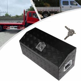Tr46090 Labwork 30 Inch X13 Black Aluminum Pickup Truck Trunk Bed Tool Box Trailer Storage