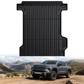 Xs-ch13b Lasfit Liners 5.9ft Truck Bed Mat For Chevy Silverado Ev Trail Boss / Rst Tpe Liner