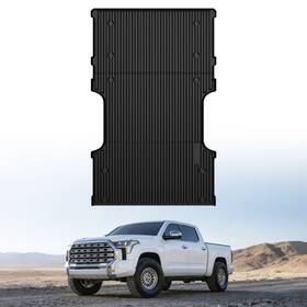 Xs-ty23b2 Lasfit Liners Truck Bed Mat Tpe For Toyota Tundra 2022-2026 8.1ft Long Liner Custom