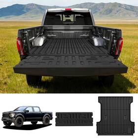 Xs-fd01e Lasfit Bed Mat Tailgate For Ford F-150 / Lightning 2022 2023 Cargo Liner