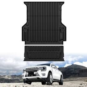Xs-fd09e Lasfit 5 Ft Bed Mat And Tailgate For Ford Ranger 2024-2026 Cargo Liner