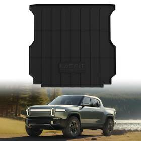 Xs-rv01b Lasfit Bed Mat Rivian R1t 2022-2026 4.5ft Black