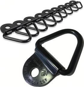 Lekp-083 Le Kapmoz Heavy Duty Truck Bed Tie Down Anchors Rings Trailers Hook Cargo Bolt 10 Pack