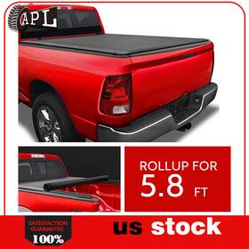 Ps15405ma191et Leader Soft Roll-up Tonneau Cover 5.8ft For Chevy Silverado Gmc Sierra 1500 2019-2024