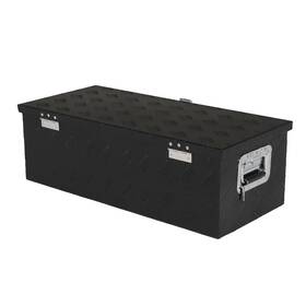 Ap-332712-68 Leadzm 30 Inch Black Aluminum Pickup/rv/truck Bed Camper Tool Box Trailer Tongue Storage