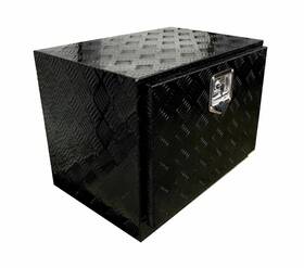 Leadzm Cg-332712-70 24 Inch Aluminum Tool Box -truck- Atv - Pickup -rv -trailer-boat Black