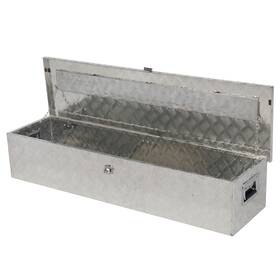 Lz-332712-8912 Leadzm 50 Inch Aluminum Camper 5 Pattern Tool Box W /lock Pickup Truck Bed Trailer Storage