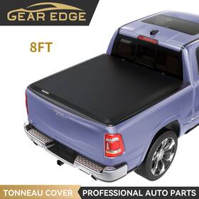 Ledkingdomus 197839120631 8ft Bed Tonneau Cover Roll Up For 2002 - 2023 Dodge Ram 1500 Classic 2500 3500