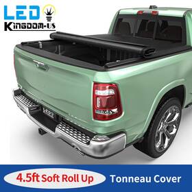 Ledkingdomus 199449019572 4.5ft Roll-up Tonneau Cover Truck Bed For 2022- 2025 2026 Ford Maverick With Lamp