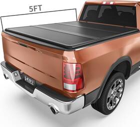 3-fold Ledkingdomus 199449247395 Hard Tonneau Cover For 2015-2025 Chevy Colorado Gmc Canyon 5ft Truck Bed