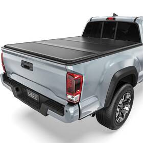 Ledkingdomus Mamus7ncyl Truck Bed Tonneau Cover Hard Trifold 5ft Toyota Tacoma 2016-2023 Led Fits Track