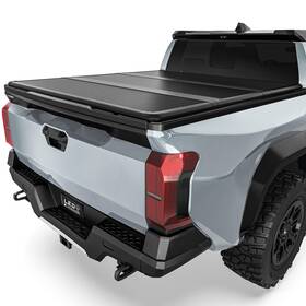 Mamusrlw2j Ledkingdomus Frp Hard Tri-fold Truck Bed Tonneau Cover Fits For Toyota Tacoma