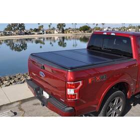 631404 Leer Group For 04-25 Ford F-150 3 Panel Hard Folding Tonneau Cover Truck Bed Topper 5