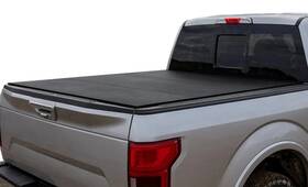 B1050109 Lomax 22-25 Fits Toyota Tundra 6ft 6 Inch Box Matte Black Hard Folding Tonneau Cover