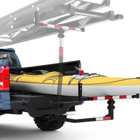 Ot-018 Longcarpart Heavy-duty Pickup Truck Bed Extender For Ladder Rack Canoe Kayak 800lbs