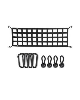 Tgn-02 Luckystraps Lucky Straps Tailgate Net For Pickup Truck Bed 60ftft X 18ftft Heavy Duty Tailga