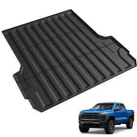 L2026cc01 Lumway Truck Bed Mat 5ft Black Heavy Duty Chevy Colorado Gmc Canyon