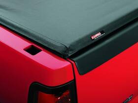 96064 Lund Genesis Roll-up Tonneau Cover For Dodge Ram 1500 And 2500 - Black Leather
