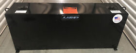 73737 Lund Vertical Rectangular Liquid Storage Tank Black Steel 37 Gallon