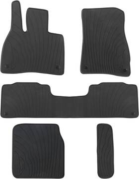 Lwope 735749695315 Car Floor Mats Custom Fit For Mercedes 2022-2024 Eqs Suv 7seats All Black