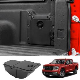 Hbx001 Mabett Bed Cargo Partition Storage Bin With Code Lock Compatible Ford Ma