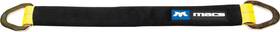 121724 Macs Custom Tie-downsmac Tie Downs Black 24 Inch X 2 Axle Strap