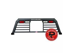 419lw Magnum Truck Racks For 19-22 Silverado/sierra 1500 Low Pro Headache Rack With Window