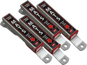 810149pk4 Malco Mat Clamp - Heavy Duty Aluminum Car Wash Floor Pack Of 4