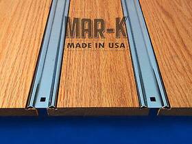 110085 Mar-k Gm Truck Long Fleetside Bed Strips Sst Polished 1960-62